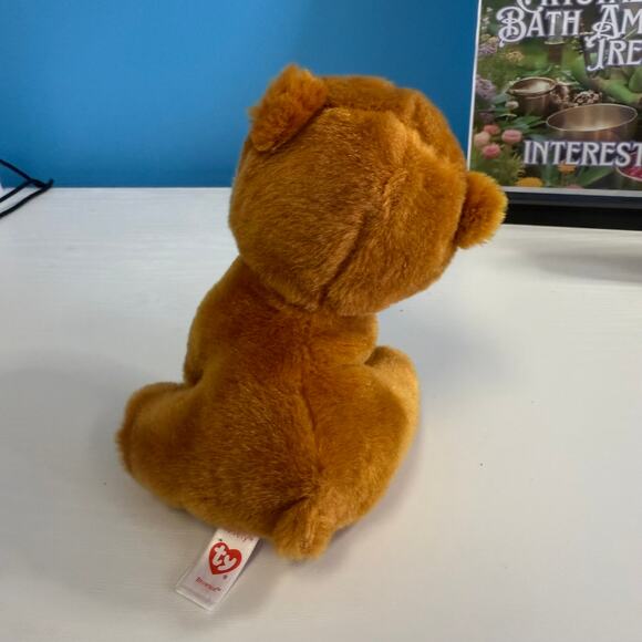 TY Beanie Boo Brownie Bear 6” Plush EUC | VelveTy Soft Stuffed Animal - Picture 3 of 5